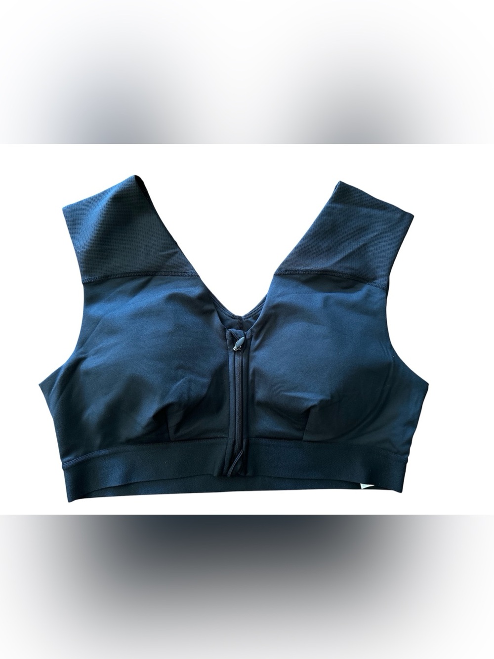 Women’s Tommie Copper zip up shoulder, Support bra size extra large
